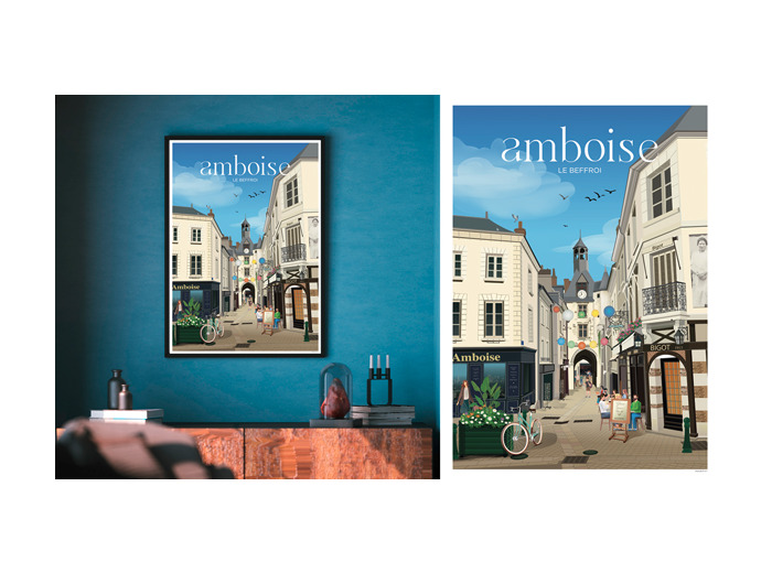 AMBOISE - LE BEFFROI - POSTERS