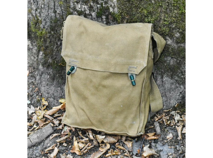 Musette rétro en toile - Sac bandoulière vintage KOZAK