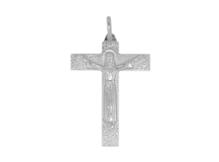 Croix en Argent 925 34x26mm CHRIST