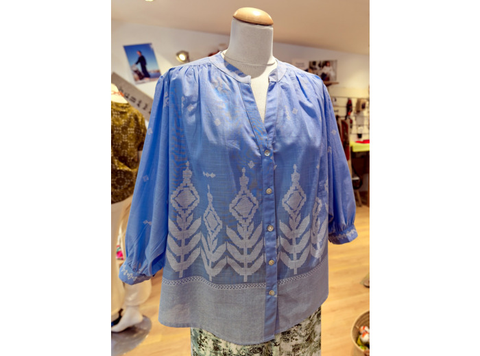 Blouse Jolie Julie en voile de coton