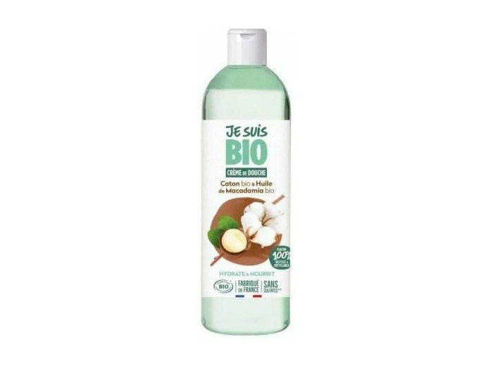 Creme douche coton huile macadamia 250ml Je Suis Bio