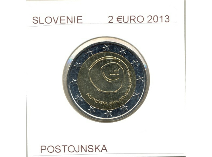 SLOVENIE 2013 2 EURO POSTOJNASKA UNC
