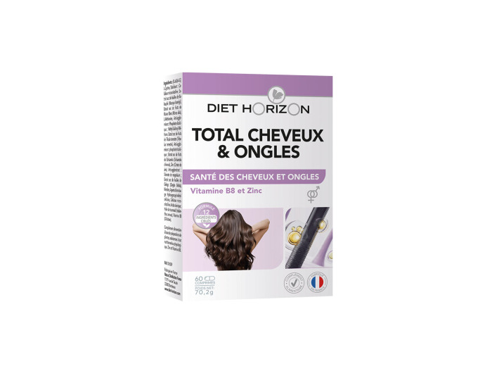 Total Cheveux et Ongles 60 comprimés
