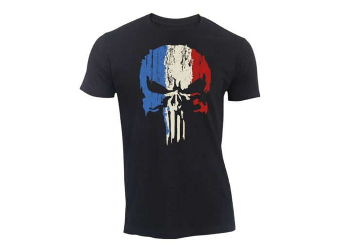 T-shirt Punisher France (noir)