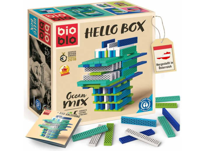 HELLO BOX OCEAN 100 BRIQUES - 100 BRIQUES 5 COULEURS