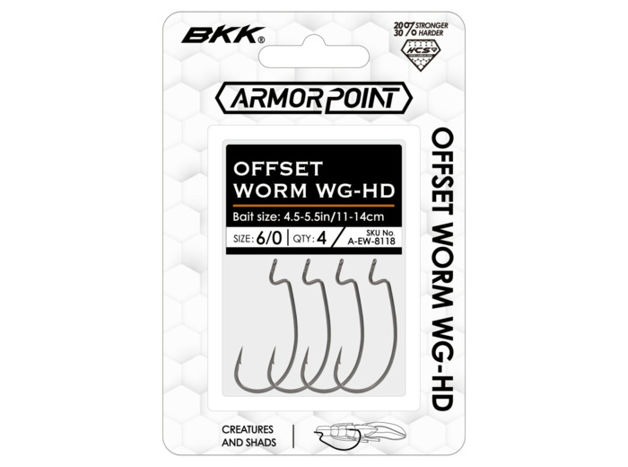 hook offset worm WG HD bkk