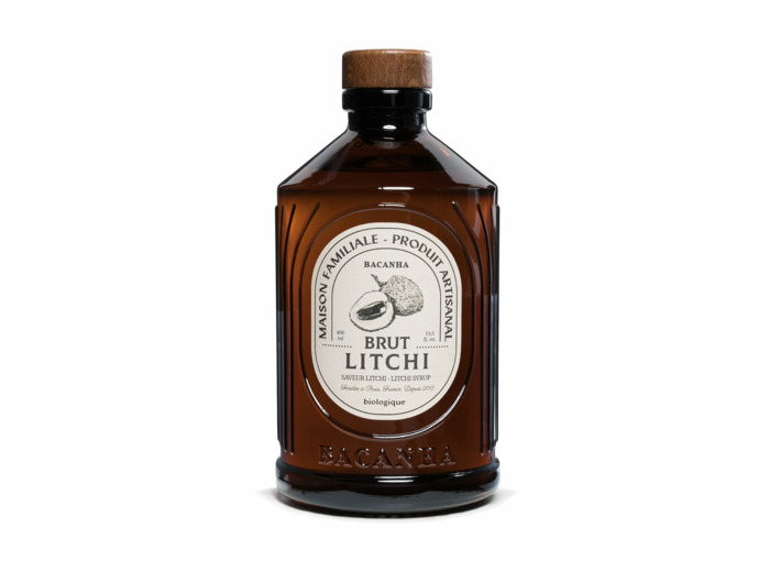 Sirop Litchi Brut - Biologique - 400 ml
