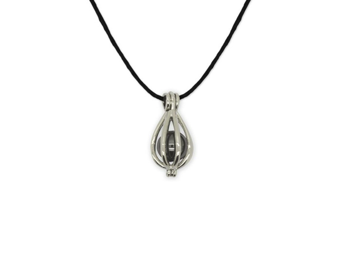 Pendentif cage Hématite