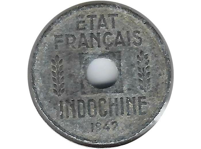 INDOCHINE 1/4 CENT 1942 TB