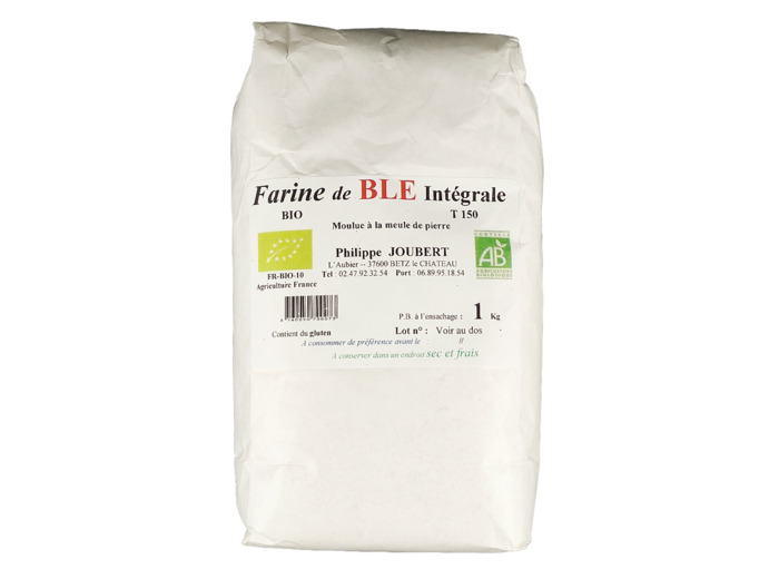 Farine de Blé Intégrale T150 1kg Bio