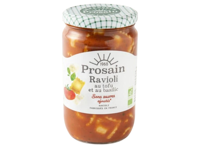 Ravioli au Tofu et Basilic Bio-680g-Prosain