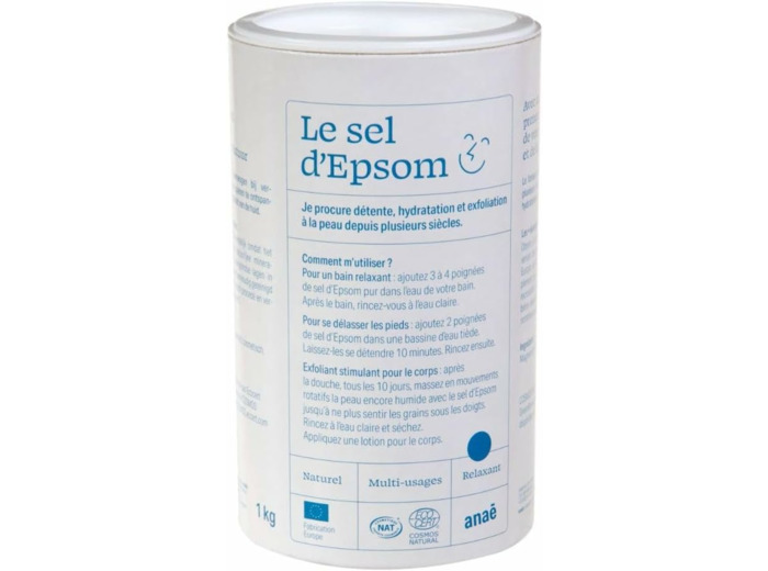 Sel d epsom 1kg Anae