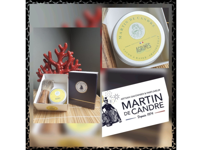 Kit SAVON à barbe aux agrumes