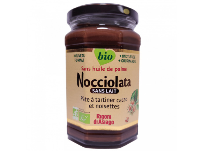 Pâte À Tartiner Nocciolata Sans Lait Bio 325g