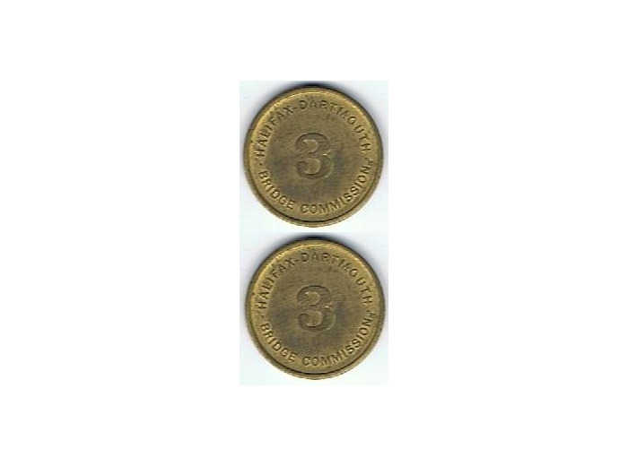 HALIFAX DARTMOUTH BRIDGE 3 DROIT DE PASSAGE