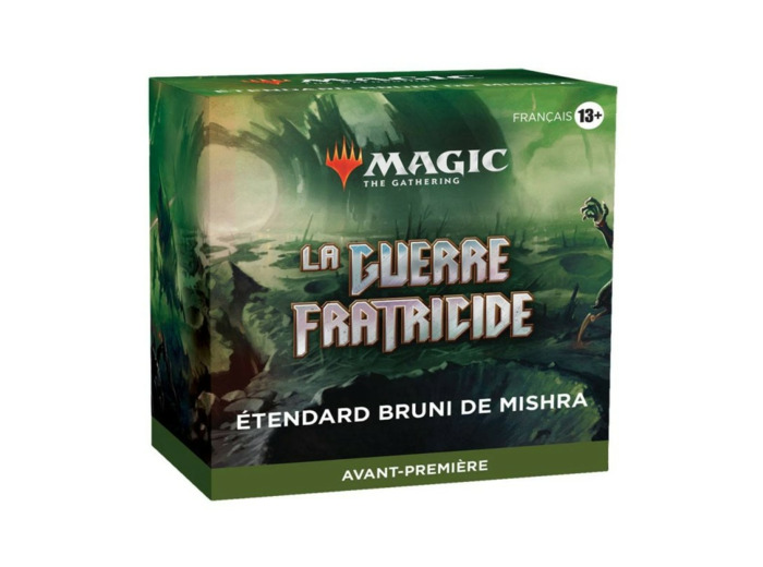 Pack d'avant-première MTG: La Guerre Fratricide (Étendard bruni de Mishra)