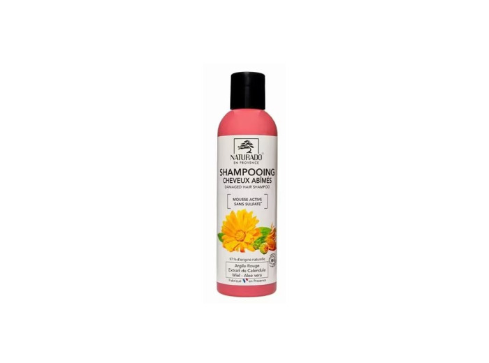 Shampoing cheveux abîmés sans sulfate 200ml