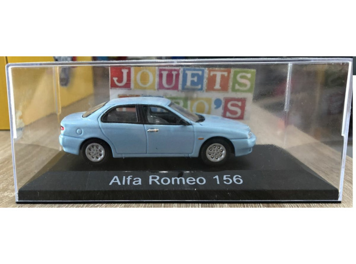 ALFA ROMEO 156 BLEU 1/43 BOITE NEUVE