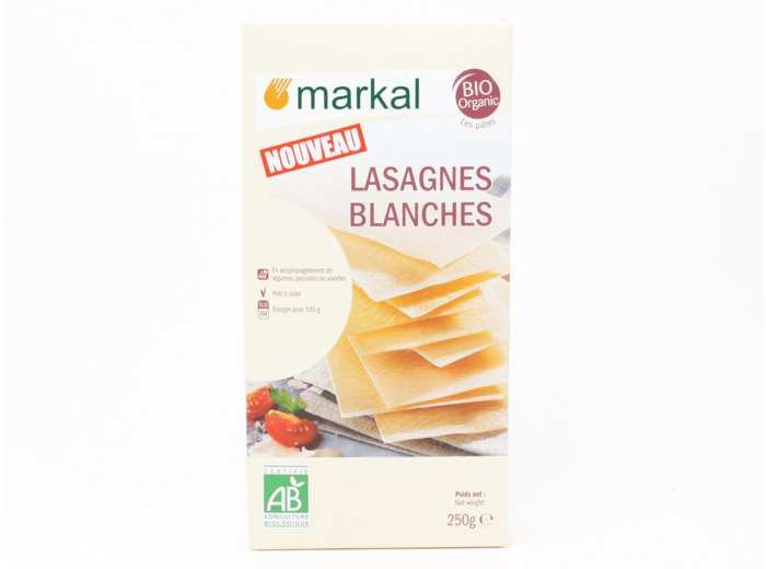 Lasagnes Blanches Bio 250g