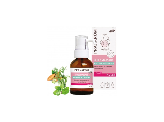 Huile de massage Reconfort ventre bio 30ml