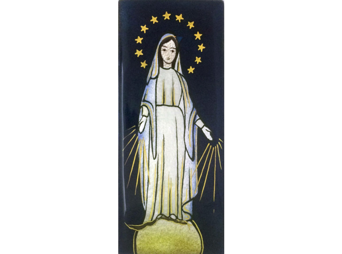 Vierge Miraculeuse 15,5X6,5cm - EMAUX DU LIBAN