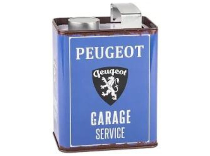 Tirelire Bidon Peugeot, Garage Service - Les Collections Rétro