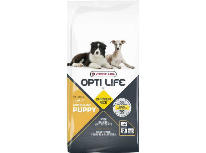 OPTI LIFE Medium PUPPY - 2 TAILLES