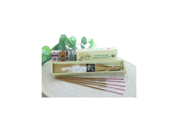 Encens Green tree Native soul Sauge blanche et palo santo