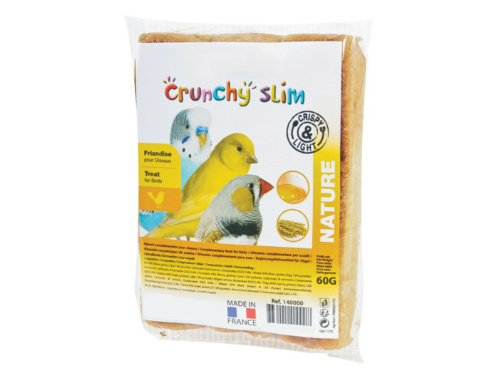 Pain CRUNCHY Slim nature - 60g