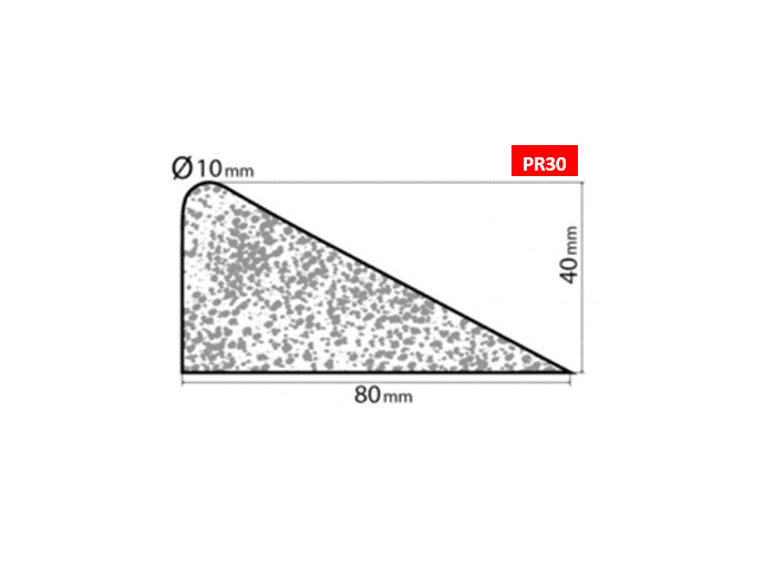 Bourrelet profilé mousse PR30 – 2m