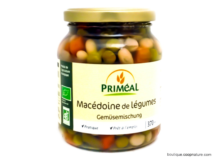 Macédoine de Légumes Bio 350g