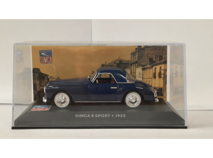 SIMCA 8 SPORT 1952 1/43 BOITE D'ORIGINE