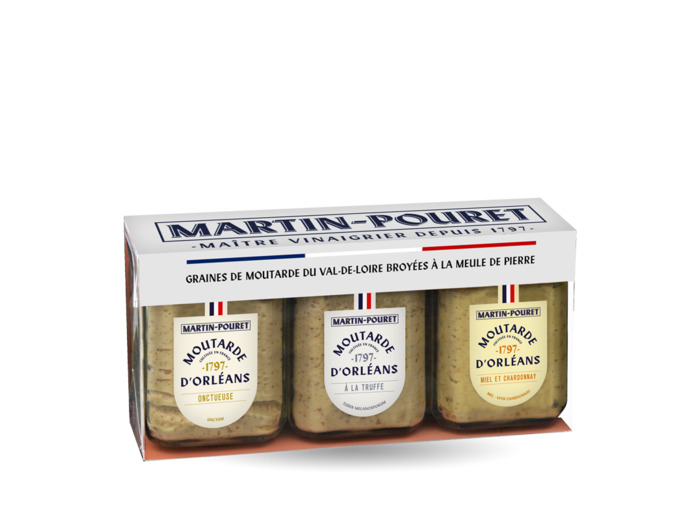 Coffret Découverte 3 Moutardes