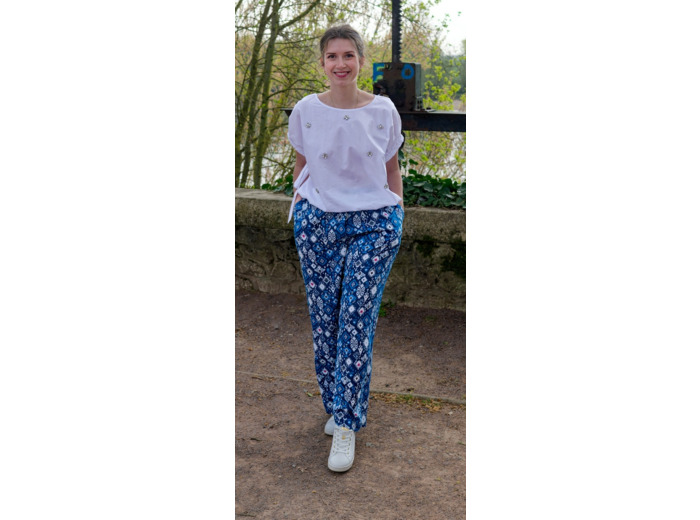 Pantalon en viscose Jolie Julie