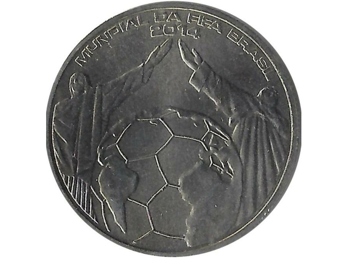 PORTUGAL 2014 2,50 EURO MUNDIAL DA FIFA BRASIL SUP