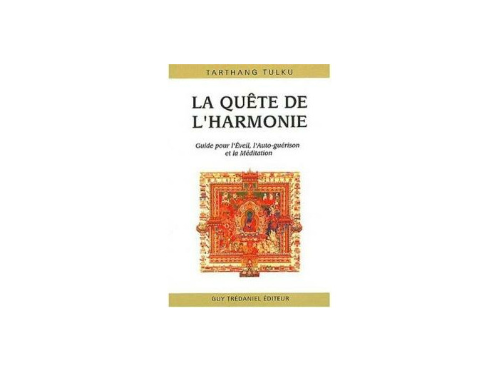La quête de l'harmonie