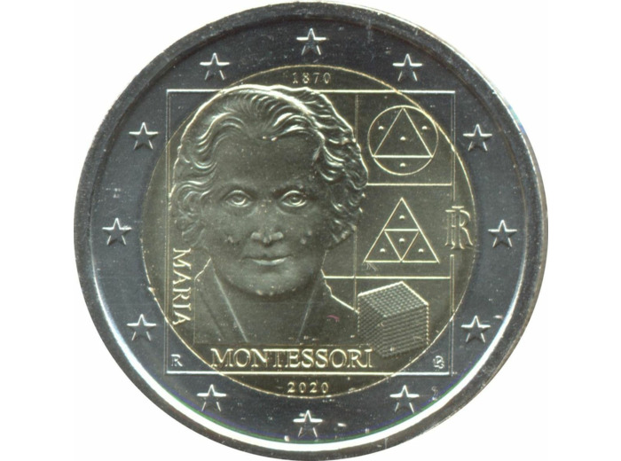 ITALIE 2020 2 EURO COMMEMORATIVE MARIA MONTESSORI SUP