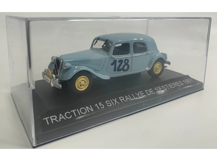 CITROEN TRACTION 15 SIX RALLYE DE SESTIERES 1951 1/43 BOITE