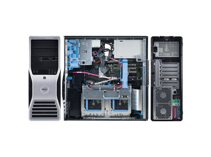 Station de travail Dell Precision T5500 - Windows 7 - E5620 12GB 240GB SSD + 1000GB - GTX 1080 - Ordinateur Tour Workstation PC