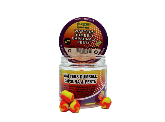 wafter dumbell fraise poisson MG