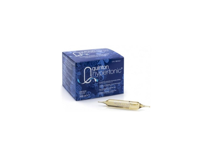 Quinton Hypertonic buvable 30 ampoules