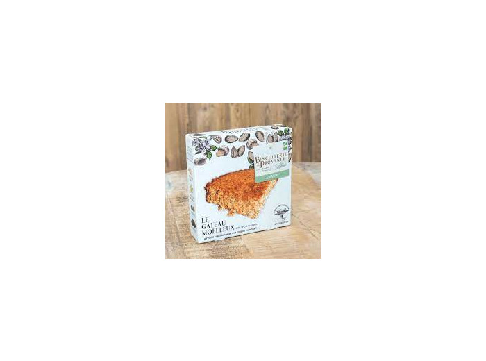 Gâteau Moelleux amandes Bio-SANS GLUTEN-Biscuiterie de Provence