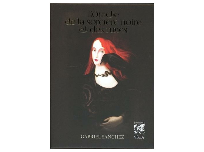 L'oracle de la sorcière noire et des runes - Avec 1 livret, 44 cartes oracle, et 1 sac en satin pour protéger les cartes