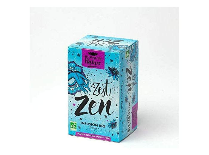 TISANE ZEST ZEN PASSIFL. AUBEP. 16X1,5G Romon Nature Plaisir