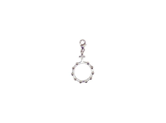 Pendentif en Argent 925 - CHARME DIZAINIER 30mm