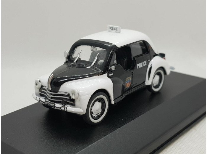 RENAULT 4 CV POLICE (LA PIE) 1/43 BOITE