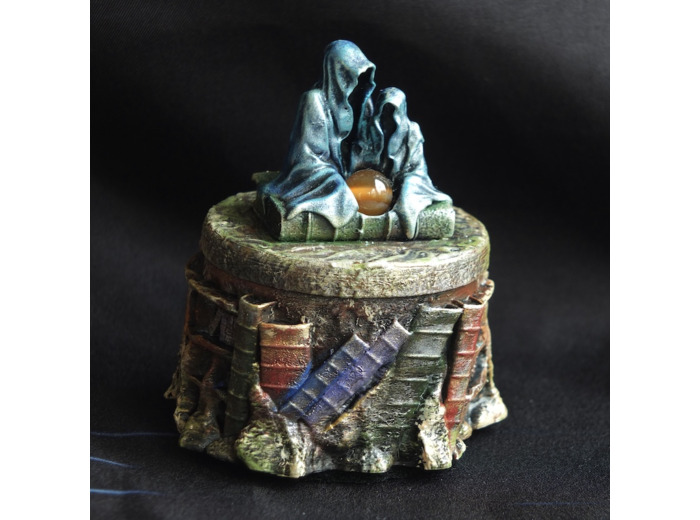 Boite "Le conteur" et sa pierre naturelle