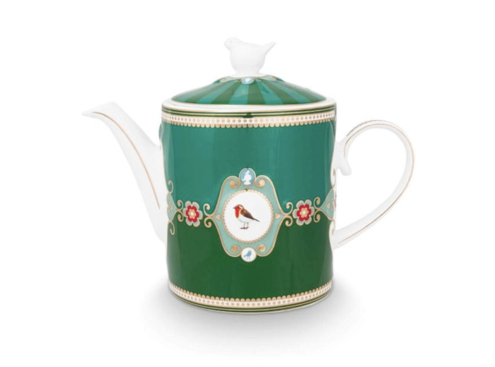 Théière Love Birds Vert Pipstudio