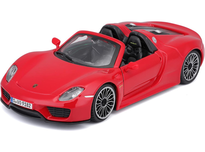 Porsche 918 Spyder Rouge 2015 - 1/24 - Bburago