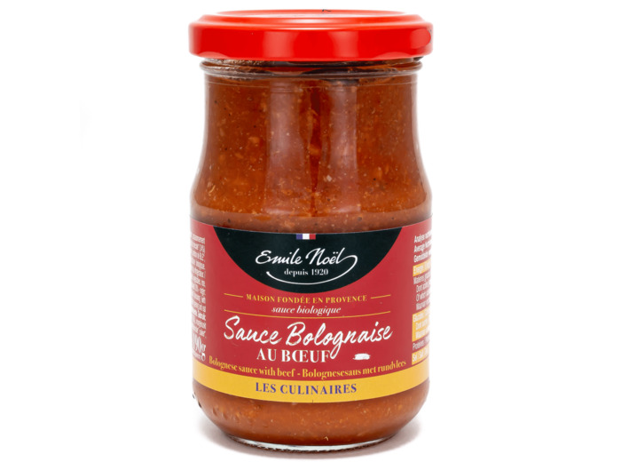 Sauce Bolognaise au Boeuf Bio 190g